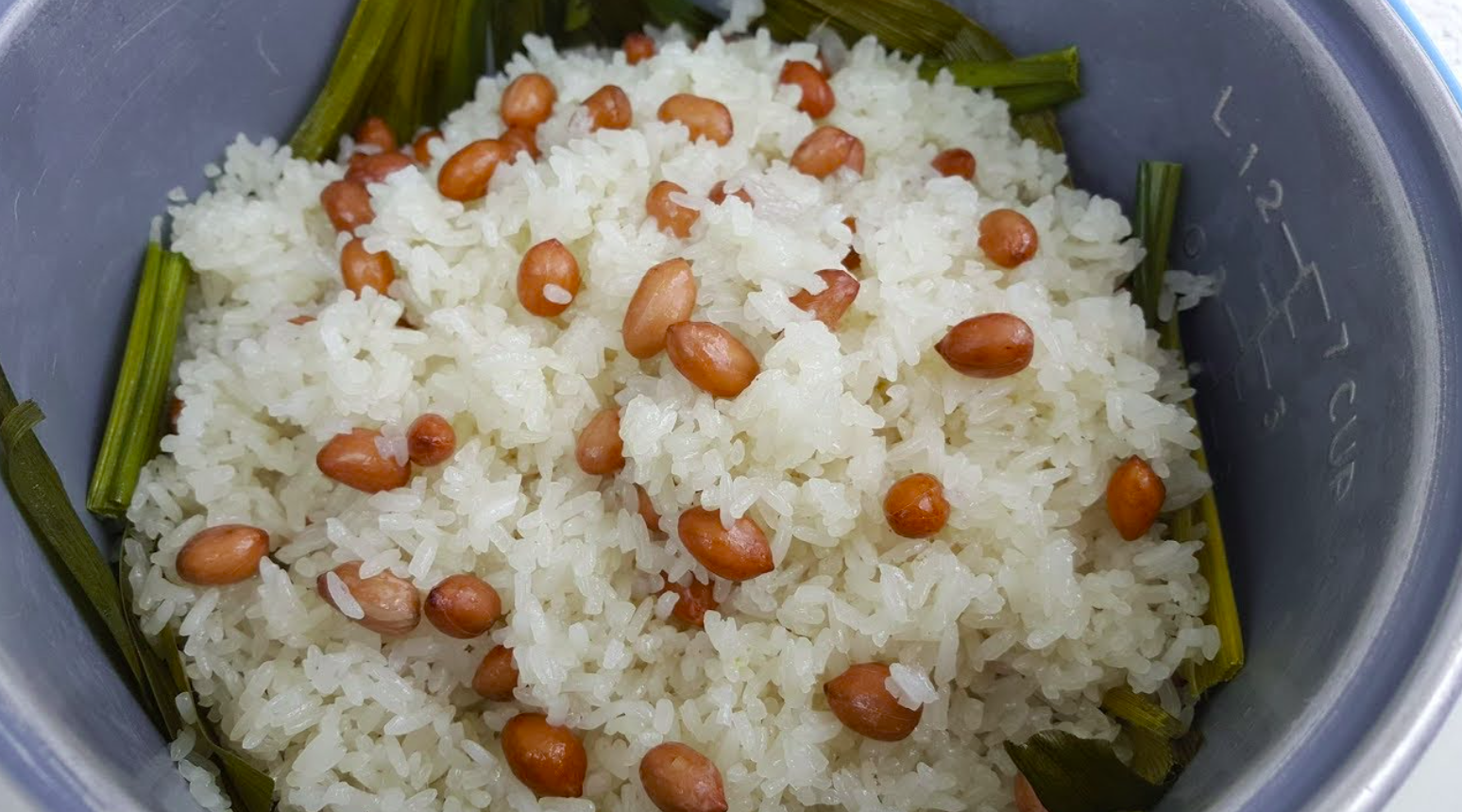 đồ xôi bằng nồi cơm điện