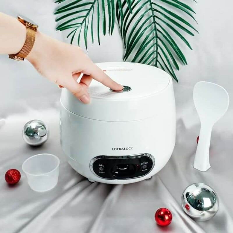cách đồ xôi bằng nồi cơm điện