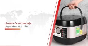 nguyên lý làm việc của nồi cơm điện