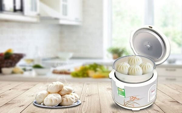 Cách hấp bánh bao bằng nồi cơm điện tại nhà đơn giản, nhanh chóng