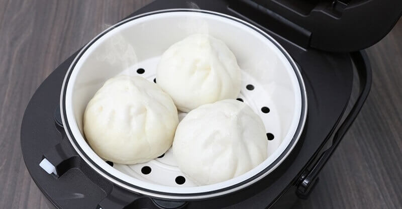 Cách hấp bánh bao bằng nồi cơm điện tại nhà đơn giản, nhanh chóng
