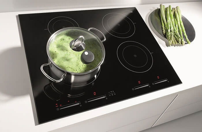 Kích thước bếp điện âm tiêu chuẩn cho gian bếp hiện đại